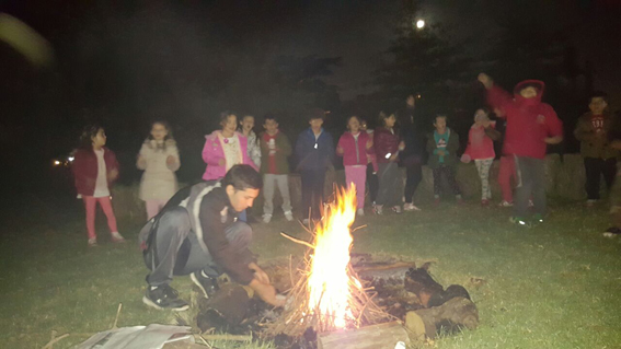 Campamento de 2° grado